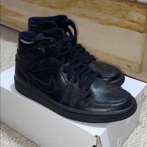 Black Air Jordans - New with tags!